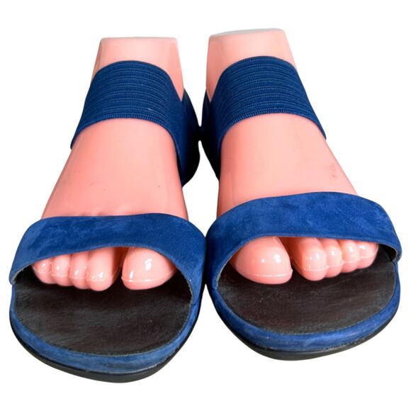 Camper Right Nina 21735-058 Blue Suede Strap Sandals Size EU 39 US 9 - Picture 3 of 11